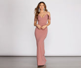 Reese Double Ruffle Off Shoulder Mermaid Dresses